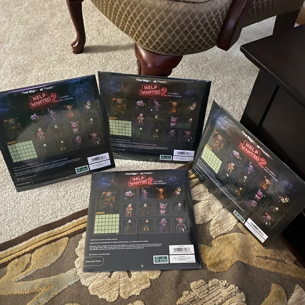 Five Nights at Freddy's Help Wanted 2 2026 - 16 month Calendar brand new